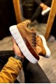 KN600 Erkek Günlük Bağcıklı Süet Cilt Spor Sneaker Ayakkabı SCBT - Taba – Knack Erkek Ayakkabı