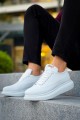KN814 Erkek Günlük Bağcıklı Cilt Spor Sneaker Ayakkabı CBT - Beyaz Erkek Ayakkabı KN814 Erkek Günlük Bağcıklı Cilt Spor Sneaker Ayakkabı CBT - Beyaz – Knack Erkek Ayakkabı