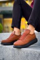 KN814 Erkek Günlük Bağcıklı Cilt Spor Sneaker Ayakkabı CST - Taba Erkek Ayakkabı KN814 Erkek Günlük Bağcıklı Cilt Spor Sneaker Ayakkabı CST - Taba – Knack Erkek Ayakkabı
