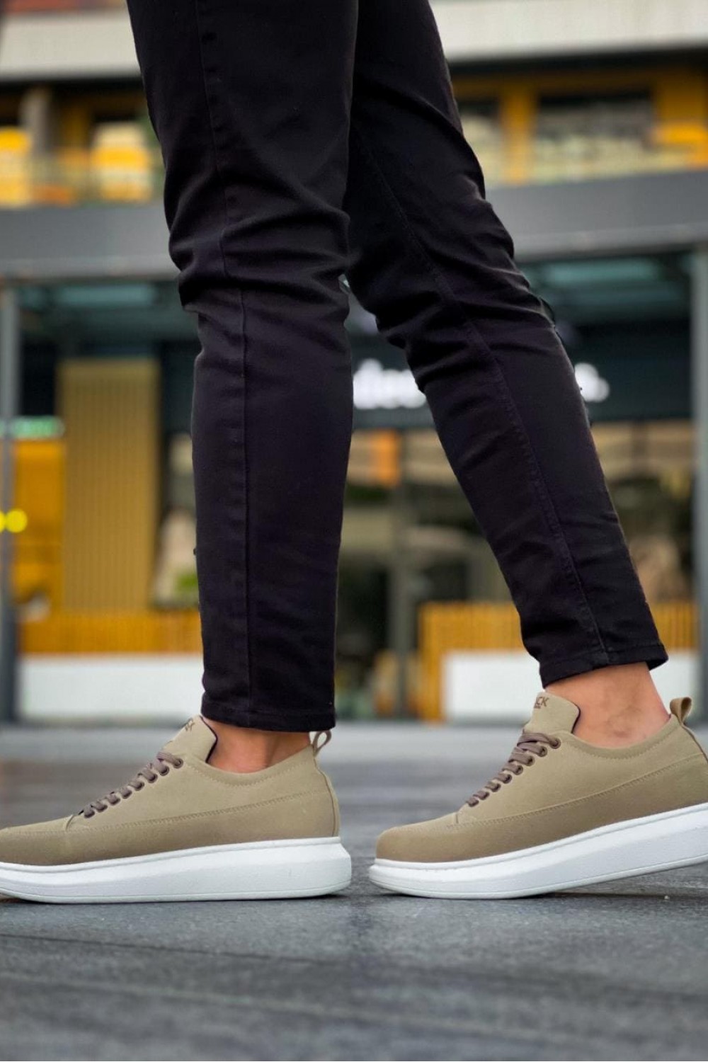 KN814 Erkek Günlük Bağcıklı Süet Spor Sneaker Ayakkabı SBT - Vizon Erkek Ayakkabı KN814 Erkek Günlük Bağcıklı Süet Spor Sneaker Ayakkabı SBT - Vizon – Knack Erkek Ayakkabı