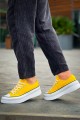 KB-CX3 Erkek Günlük Bağcıklı Keten Kısa Spor Sneaker Ayakkabı KBT - Sarı Erkek Ayakkabı KB-CX3 Erkek Günlük Bağcıklı Keten Kısa Spor Sneaker Ayakkabı KBT - Sarı – Kuback Erkek Ayakkabı