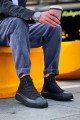 KB-CX3 Erkek Günlük Bağcıklı Keten Uzun Spor Sneaker Ayakkabı KST - Siyah Erkek Ayakkabı KB-CX3 Erkek Günlük Bağcıklı Keten Uzun Spor Sneaker Ayakkabı KST - Siyah – Kuback Erkek Ayakkabı