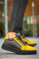 KB-X46 Erkek Günlük Bağcıklı Paraşüt Kumaş Süet Spor Sneaker Ayakkabı PKSST - Siyah/Sarı Erkek Ayakkabı KB-X46 Erkek Günlük Bağcıklı Paraşüt Kumaş Süet Spor Sneaker Ayakkabı PKSST - Siyah/Sarı – Kuback Erkek Ayakkabı