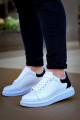 KB-X500 Erkek Günlük Bağcıklı Cilt Spor Sneaker Ayakkabı CBT - Beyaz/Siyah Erkek Ayakkabı KB-X500 Erkek Günlük Bağcıklı Cilt Spor Sneaker Ayakkabı CBT - Beyaz/Siyah – Kuback Erkek Ayakkabı