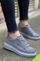 KB-X500 Erkek Günlük Bağcıklı Süet Spor Sneaker Ayakkabı SGT - Gri Erkek Ayakkabı KB-X500 Erkek Günlük Bağcıklı Süet Spor Sneaker Ayakkabı SGT - Gri – Kuback Erkek Ayakkabı