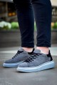 KB-X500 Erkek Günlük Bağcıklı Süet Spor Sneaker Ayakkabı SGT - Gri/Siyah Erkek Ayakkabı KB-X500 Erkek Günlük Bağcıklı Süet Spor Sneaker Ayakkabı SGT - Gri/Siyah – Kuback Erkek Ayakkabı