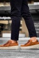 KB-X502 Erkek Günlük Bağcıklı Süet Spor Sneaker Ayakkabı SKT - Taba – Kuback Erkek Ayakkabı