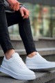 KB-X8 Erkek Günlük Bağcıklı Cilt Spor Sneaker Ayakkabı CBT - Beyaz Erkek Ayakkabı KB-X8 Erkek Günlük Bağcıklı Cilt Spor Sneaker Ayakkabı CBT - Beyaz – Kuback Erkek Ayakkabı
