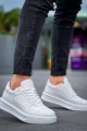 KB-X8 Erkek Günlük Bağcıklı Cilt Spor Sneaker Ayakkabı CBT - Beyaz Erkek Ayakkabı KB-X8 Erkek Günlük Bağcıklı Cilt Spor Sneaker Ayakkabı CBT - Beyaz – Kuback Erkek Ayakkabı