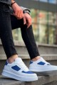 KB-X8 Erkek Günlük Bağcıklı Cilt Süet Spor Sneaker Ayakkabı CSBT - Beyaz/Mavi Erkek Ayakkabı KB-X8 Erkek Günlük Bağcıklı Cilt Süet Spor Sneaker Ayakkabı CSBT - Beyaz/Mavi – Kuback Erkek Ayakkabı
