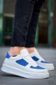 KB-X8 Erkek Günlük Bağcıklı Cilt Süet Spor Sneaker Ayakkabı CSBT - Beyaz/Mavi Erkek Ayakkabı KB-X8 Erkek Günlük Bağcıklı Cilt Süet Spor Sneaker Ayakkabı CSBT - Beyaz/Mavi – Kuback Erkek Ayakkabı
