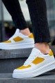KB-X8 Erkek Günlük Bağcıklı Cilt Süet Spor Sneaker Ayakkabı CSBT - Beyaz/Sarı Erkek Ayakkabı KB-X8 Erkek Günlük Bağcıklı Cilt Süet Spor Sneaker Ayakkabı CSBT - Beyaz/Sarı – Kuback Erkek Ayakkabı