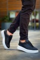 KB005 Erkek Günlük Bağcıklı Cilt Spor Sneaker Ayakkabı CBT - Siyah Erkek Ayakkabı KB005 Erkek Günlük Bağcıklı Cilt Spor Sneaker Ayakkabı CBT - Siyah – Kuback Erkek Ayakkabı