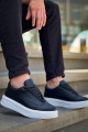 KB005 Erkek Günlük Bağcıklı Cilt Spor Sneaker Ayakkabı CBT - Siyah Erkek Ayakkabı KB005 Erkek Günlük Bağcıklı Cilt Spor Sneaker Ayakkabı CBT - Siyah – Kuback Erkek Ayakkabı