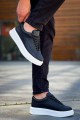 KB005 Erkek Günlük Bağcıklı Cilt Spor Sneaker Ayakkabı CBT - Siyah Erkek Ayakkabı KB005 Erkek Günlük Bağcıklı Cilt Spor Sneaker Ayakkabı CBT - Siyah – Kuback Erkek Ayakkabı