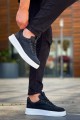 KB006 Erkek Günlük Bağcıklı Cilt Spor Sneaker Ayakkabı CBT - Siyah Erkek Ayakkabı KB006 Erkek Günlük Bağcıklı Cilt Spor Sneaker Ayakkabı CBT - Siyah – Kuback Erkek Ayakkabı