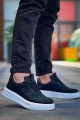 KB006 Erkek Günlük Bağcıklı Cilt Spor Sneaker Ayakkabı CBT - Siyah Erkek Ayakkabı KB006 Erkek Günlük Bağcıklı Cilt Spor Sneaker Ayakkabı CBT - Siyah – Kuback Erkek Ayakkabı