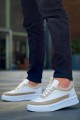 KB006 Erkek Günlük Bağcıklı Cilt Süet Spor Sneaker Ayakkabı CSBT - Beyaz/Bej Erkek Ayakkabı KB006 Erkek Günlük Bağcıklı Cilt Süet Spor Sneaker Ayakkabı CSBT - Beyaz/Bej – Kuback Erkek Ayakkabı