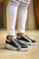 KB02 Erkek Günlük Bağcıklı Fermuarlı Boyalı Croco Cilt Spor Sneaker Ayakkabı CRT - Siyah/Mavi Erkek Ayakkabı KB02 Erkek Günlük Bağcıklı Fermuarlı Boyalı Croco Cilt Spor Sneaker Ayakkabı CRT - Siyah/Mavi – Kuback Erkek Ayakkabı