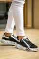 KB02 Erkek Günlük Bağcıklı Fermuarlı Boyalı Croco Cilt Spor Sneaker Ayakkabı CRT - Siyah/Mavi Erkek Ayakkabı KB02 Erkek Günlük Bağcıklı Fermuarlı Boyalı Croco Cilt Spor Sneaker Ayakkabı CRT - Siyah/Mavi – Kuback Erkek Ayakkabı