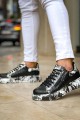 KB02 Erkek Günlük Bağcıklı Fermuarlı Boyalı Croco Cilt Spor Sneaker Ayakkabı CRT - Siyah/Siyah Erkek Ayakkabı KB02 Erkek Günlük Bağcıklı Fermuarlı Boyalı Croco Cilt Spor Sneaker Ayakkabı CRT - Siyah/Siyah – Kuback Erkek Ayakkabı