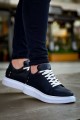 KB047 Erkek Günlük Bağcıklı Cilt Spor Sneaker Ayakkabı CBT - Siyah Erkek Ayakkabı KB047 Erkek Günlük Bağcıklı Cilt Spor Sneaker Ayakkabı CBT - Siyah – Kuback Erkek Ayakkabı