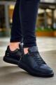 KB047 Erkek Günlük Bağcıklı Cilt Spor Sneaker Ayakkabı CST - Siyah Erkek Ayakkabı KB047 Erkek Günlük Bağcıklı Cilt Spor Sneaker Ayakkabı CST - Siyah – Kuback Erkek Ayakkabı