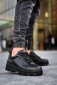 KB056 Erkek Günlük Bağcıklı Cilt Spor Sneaker Ayakkabı CST - Siyah Erkek Ayakkabı KB056 Erkek Günlük Bağcıklı Cilt Spor Sneaker Ayakkabı CST - Siyah – Kuback Erkek Ayakkabı