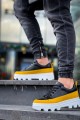 KB056 Erkek Günlük Bağcıklı Cilt Süet Spor Sneaker Ayakkabı CSBT - Siyah/Sarı Erkek Ayakkabı KB056 Erkek Günlük Bağcıklı Cilt Süet Spor Sneaker Ayakkabı CSBT - Siyah/Sarı – Kuback Erkek Ayakkabı