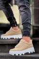 KB056 Erkek Günlük Bağcıklı Süet Spor Sneaker Ayakkabı SBT - Bej Erkek Ayakkabı KB056 Erkek Günlük Bağcıklı Süet Spor Sneaker Ayakkabı SBT - Bej – Kuback Erkek Ayakkabı