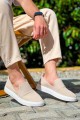 KB114 Erkek Günlük Bağcıksız Triko Spor Sneaker Ayakkabı TBT - Bej Erkek Ayakkabı KB114 Erkek Günlük Bağcıksız Triko Spor Sneaker Ayakkabı TBT - Bej – Kuback Erkek Ayakkabı