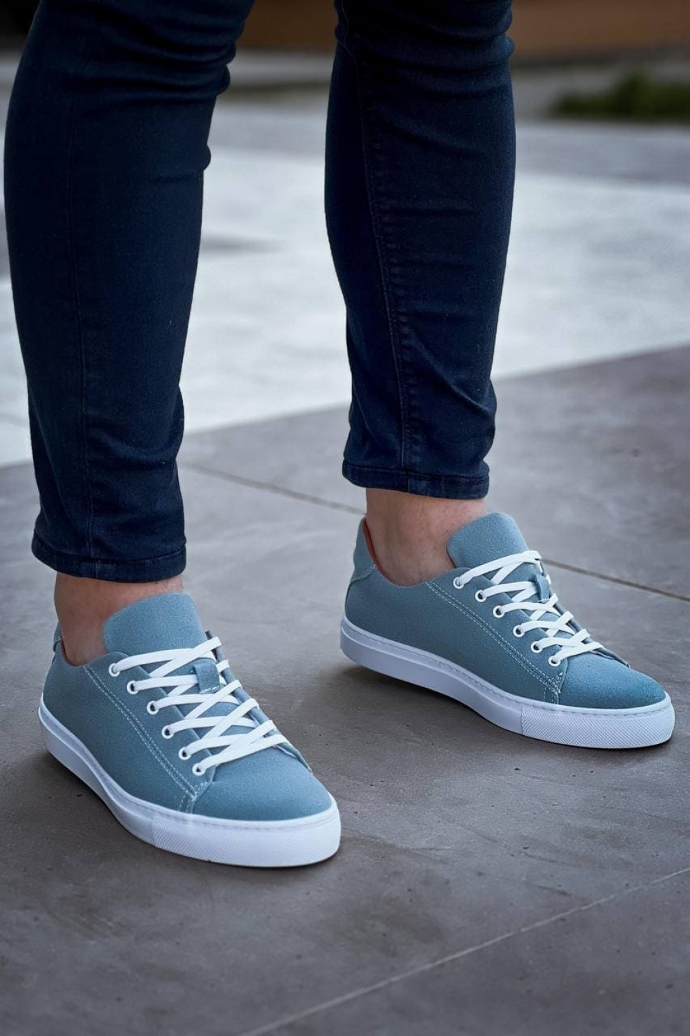 KB122 Erkek Günlük Bağcıklı Süet Spor Sneaker Ayakkabı SBT - Mavi Erkek Ayakkabı KB122 Erkek Günlük Bağcıklı Süet Spor Sneaker Ayakkabı SBT - Mavi – Kuback Erkek Ayakkabı