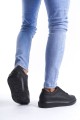 SLW151 Boost Erkek Günlük Bağcıklı Cilt Spor Sneaker Ayakkabı CST - Siyah Erkek Ayakkabı SLW151 Boost Erkek Günlük Bağcıklı Cilt Spor Sneaker Ayakkabı CST - Siyah – Salwo Erkek Ayakkabı