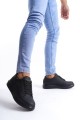 SLW151 Boost Erkek Günlük Bağcıklı Cilt Spor Sneaker Ayakkabı CST - Siyah Erkek Ayakkabı SLW151 Boost Erkek Günlük Bağcıklı Cilt Spor Sneaker Ayakkabı CST - Siyah – Salwo Erkek Ayakkabı