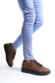 SLW151 Boost Erkek Günlük Bağcıklı Cilt Spor Sneaker Ayakkabı CST - Taba Erkek Ayakkabı SLW151 Boost Erkek Günlük Bağcıklı Cilt Spor Sneaker Ayakkabı CST - Taba – Salwo Erkek Ayakkabı
