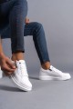 SLW155 Warrior Erkek Günlük Bağcıklı Fermuarlı Cilt Spor Sneaker Ayakkabı CBT - Beyaz Erkek Ayakkabı SLW155 Warrior Erkek Günlük Bağcıklı Fermuarlı Cilt Spor Sneaker Ayakkabı CBT - Beyaz – Salwo Erkek Ayakkabı