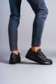 SLW155 Warrior Erkek Günlük Bağcıklı Fermuarlı Cilt Spor Sneaker Ayakkabı CST - Siyah Erkek Ayakkabı SLW155 Warrior Erkek Günlük Bağcıklı Fermuarlı Cilt Spor Sneaker Ayakkabı CST - Siyah – Salwo Erkek Ayakkabı