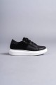 SLW155 Warrior Erkek Günlük Bağcıklı Fermuarlı Cilt Süet Spor Sneaker Ayakkabı CSBT - Siyah Erkek Ayakkabı SLW155 Warrior Erkek Günlük Bağcıklı Fermuarlı Cilt Süet Spor Sneaker Ayakkabı CSBT - Siyah – Salwo Erkek Ayakkabı