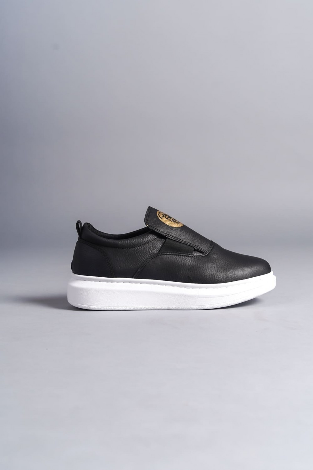 SLW161 Hippo Erkek Günlük Bağcıksız Cilt Spor Sneaker Ayakkabı CBT - Siyah Erkek Ayakkabı SLW161 Hippo Erkek Günlük Bağcıksız Cilt Spor Sneaker Ayakkabı CBT - Siyah – Salwo Erkek Ayakkabı