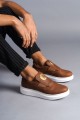 SLW161 Hippo Erkek Günlük Bağcıksız Cilt Spor Sneaker Ayakkabı CBT - Taba Erkek Ayakkabı SLW161 Hippo Erkek Günlük Bağcıksız Cilt Spor Sneaker Ayakkabı CBT - Taba – Salwo Erkek Ayakkabı