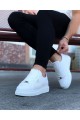 WG01 Erkek Günlük Bağcıklı Delikli Desen Cilt Spor Sneaker Ayakkabı CBT - Beyaz Erkek Ayakkabı WG01 Erkek Günlük Bağcıklı Delikli Desen Cilt Spor Sneaker Ayakkabı CBT - Beyaz – Wagoon Erkek Ayakkabı