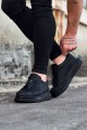 WG010 Erkek Günlük Fermuarlı Cilt Spor Sneaker Ayakkabı CST - Siyah Erkek Ayakkabı WG010 Erkek Günlük Fermuarlı Cilt Spor Sneaker Ayakkabı CST - Siyah – Wagoon Erkek Ayakkabı