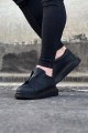 WG010 Erkek Günlük Fermuarlı Cilt Spor Sneaker Ayakkabı CST - Siyah Erkek Ayakkabı WG010 Erkek Günlük Fermuarlı Cilt Spor Sneaker Ayakkabı CST - Siyah – Wagoon Erkek Ayakkabı