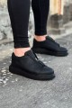 WG010 Erkek Günlük Fermuarlı Cilt Spor Sneaker Ayakkabı CST - Siyah Erkek Ayakkabı WG010 Erkek Günlük Fermuarlı Cilt Spor Sneaker Ayakkabı CST - Siyah – Wagoon Erkek Ayakkabı