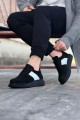 WG011 Erkek Günlük Bağcıklı Süet Spor Sneaker Ayakkabı SST - Siyah/Beyaz Erkek Ayakkabı WG011 Erkek Günlük Bağcıklı Süet Spor Sneaker Ayakkabı SST - Siyah/Beyaz – Wagoon Erkek Ayakkabı