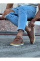 WG015 Erkek Günlük Bağcıklı Hasır Taban Cilt Klasik Ayakkabı CHT - Taba – Wagoon Erkek Ayakkabı