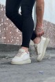 WG019 Erkek Günlük Bağcıklı Triko Cilt Spor Sneaker Ayakkabı TCBT - Bej Erkek Ayakkabı WG019 Erkek Günlük Bağcıklı Triko Cilt Spor Sneaker Ayakkabı TCBT - Bej – Wagoon Erkek Ayakkabı