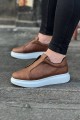 WG023 Erkek Günlük Bağcıksız Cilt Spor Sneaker Ayakkabı CBT - Taba Erkek Ayakkabı WG023 Erkek Günlük Bağcıksız Cilt Spor Sneaker Ayakkabı CBT - Taba – Wagoon Erkek Ayakkabı