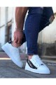 WG027 Erkek Günlük Bağcıklı No - Limits Cilt Spor Sneaker Ayakkabı CBT - Beyaz/Siyah Erkek Ayakkabı WG027 Erkek Günlük Bağcıklı No - Limits Cilt Spor Sneaker Ayakkabı CBT - Beyaz/Siyah – Wagoon Erkek Ayakkabı