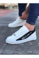 WG027 Erkek Günlük Bağcıklı No - Limits Cilt Spor Sneaker Ayakkabı CBT - Beyaz/Siyah Erkek Ayakkabı WG027 Erkek Günlük Bağcıklı No - Limits Cilt Spor Sneaker Ayakkabı CBT - Beyaz/Siyah – Wagoon Erkek Ayakkabı